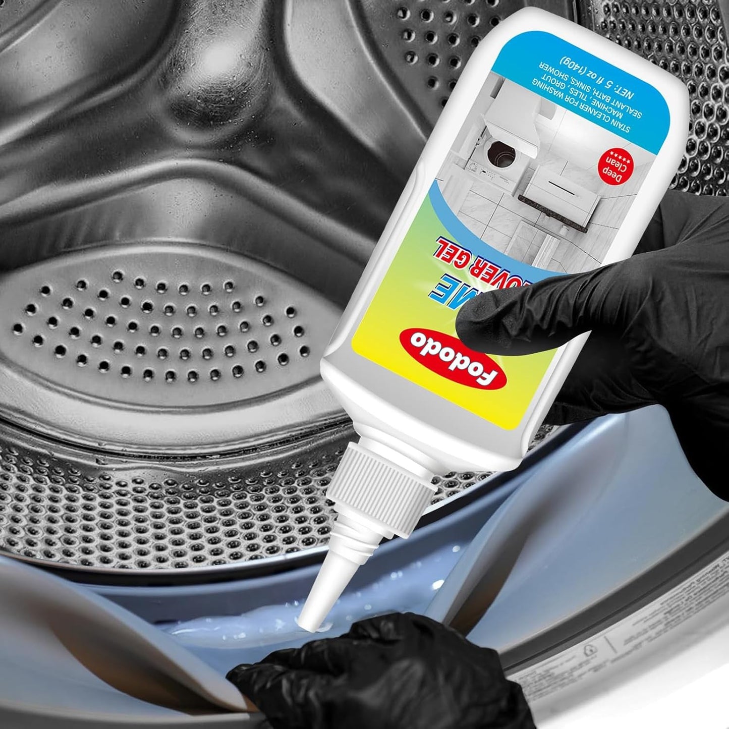 Mold Remover Gel - Effective Mold Cleaner for Household Shower, Kitchen Sinks, W