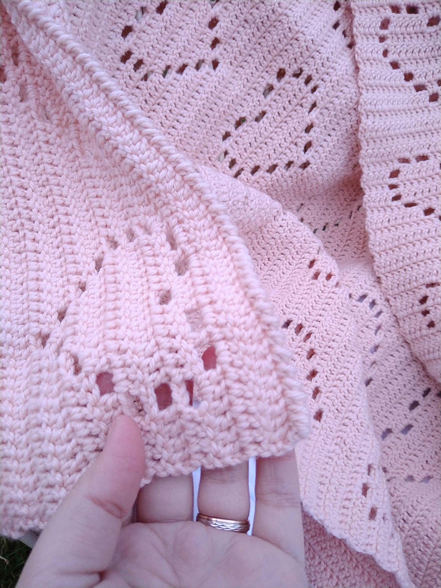 Chelsea Heart Baby Blanket