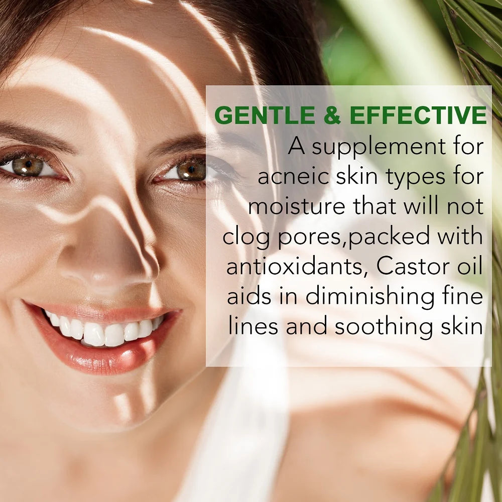 Jamaican Black Castor Oil for Hair Growth & Skin Conditioning - Nourishes and Hydrates Hair, Skin & Nails - 100% Pure Cold Pressed - 2 Oz